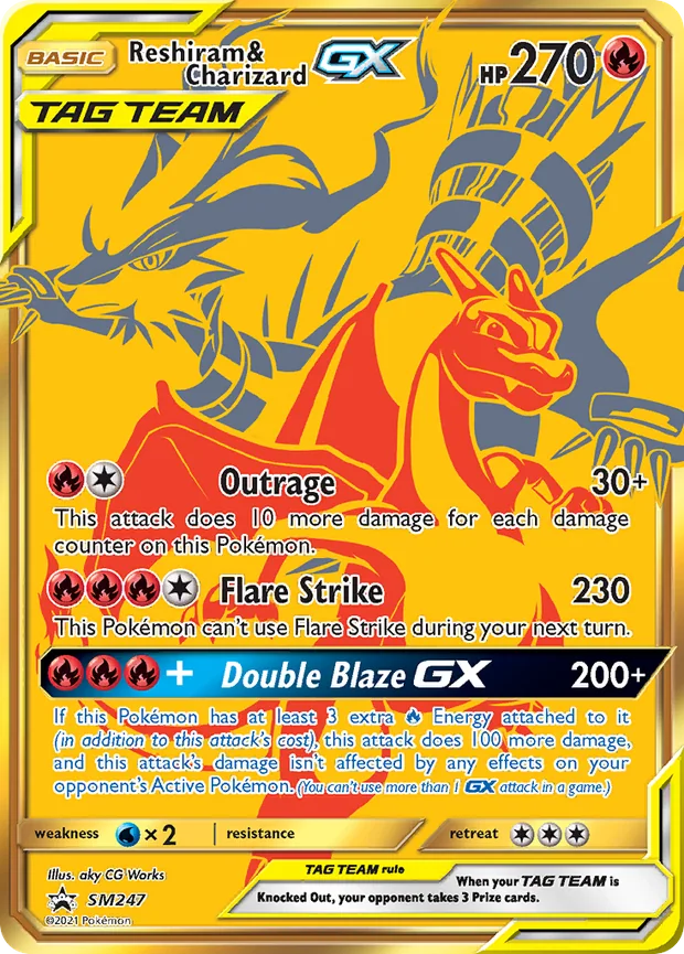 Reshiram & Glurak GX