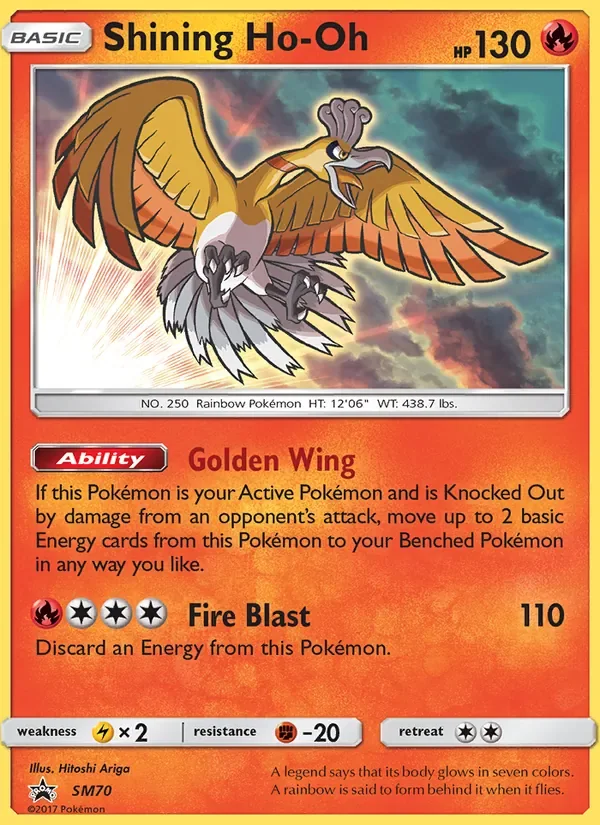 Schimmerndes Ho-Oh