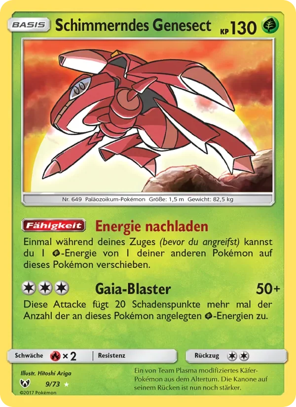 Schimmerndes Genesect