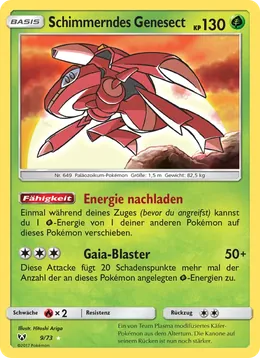 Schimmerndes Genesect