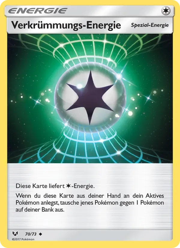 Verkrümmungs-Energie