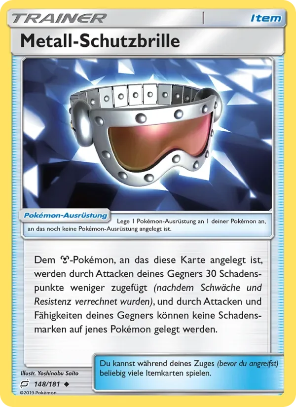 Metall-Schutzbrille