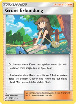 Grüns Erkundung