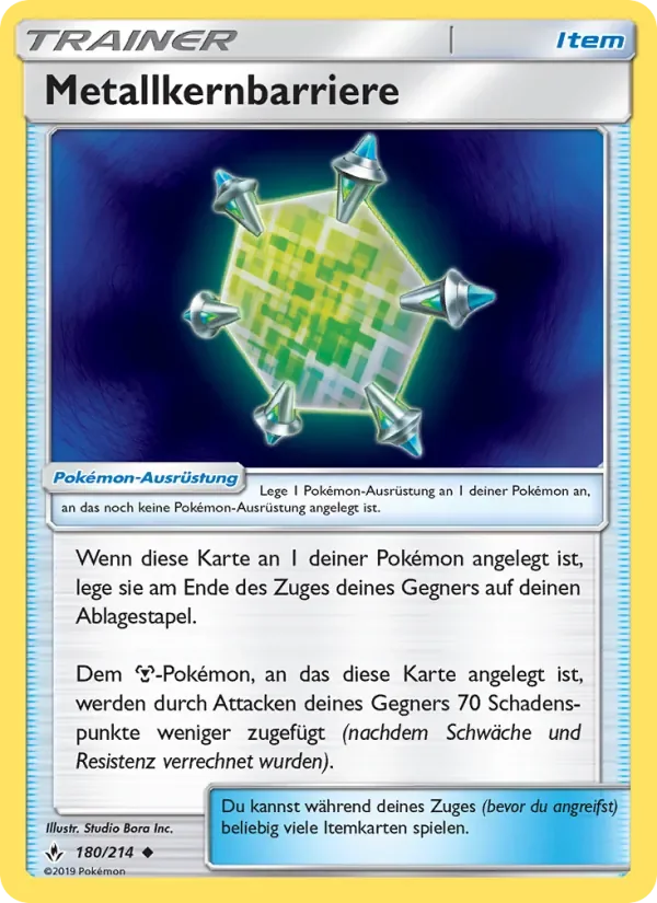 Metallkernbarriere