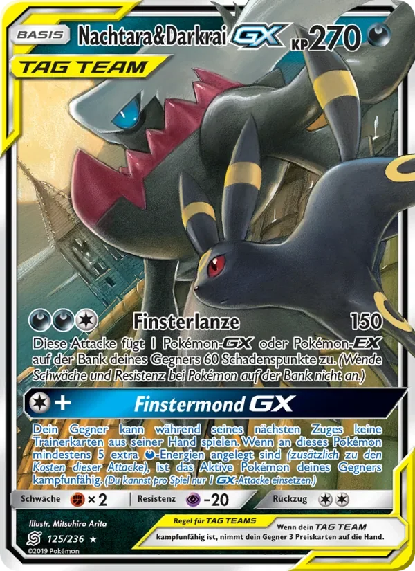 Nachtara & Darkrai GX
