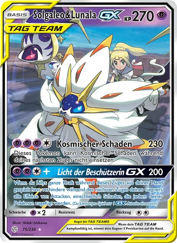 Solgaleo & Lunala GX