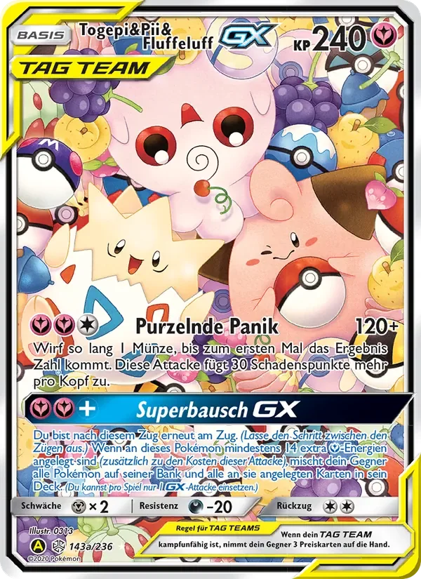 Togepi & Pii & Fluffeluff GX