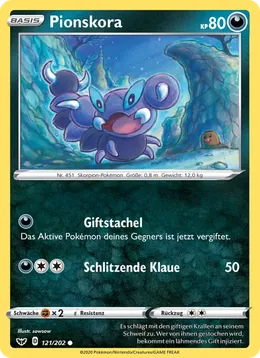 Pionskora