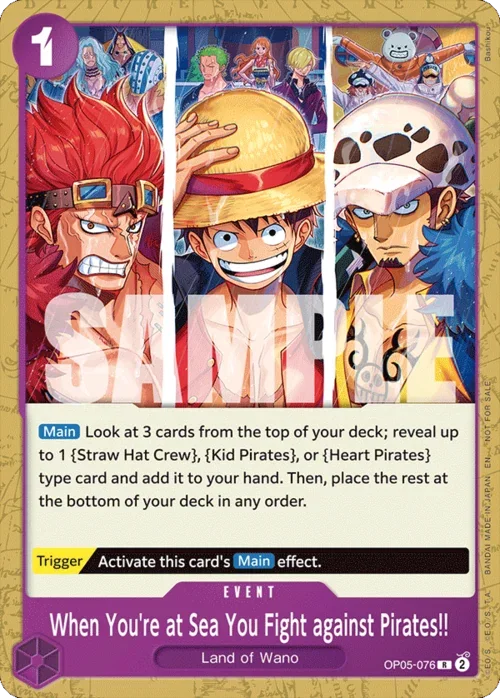 When You're at Sea You Fight against Pirates!!