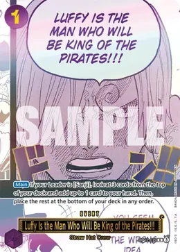 Luffy Is the Man Who Will Be King of the Pirates!!!