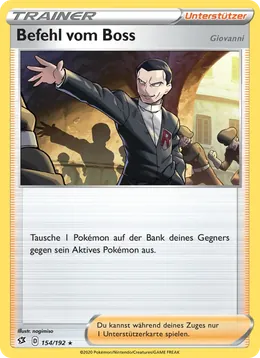 Befehl vom Boss