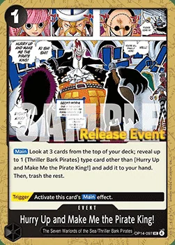 Hurry Up and Make Me the Pirate King!
