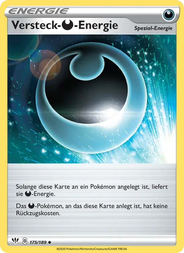 Versteck-Darkness-Energie
