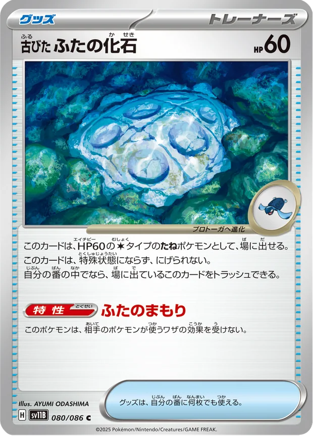 Antikes Schildfossil