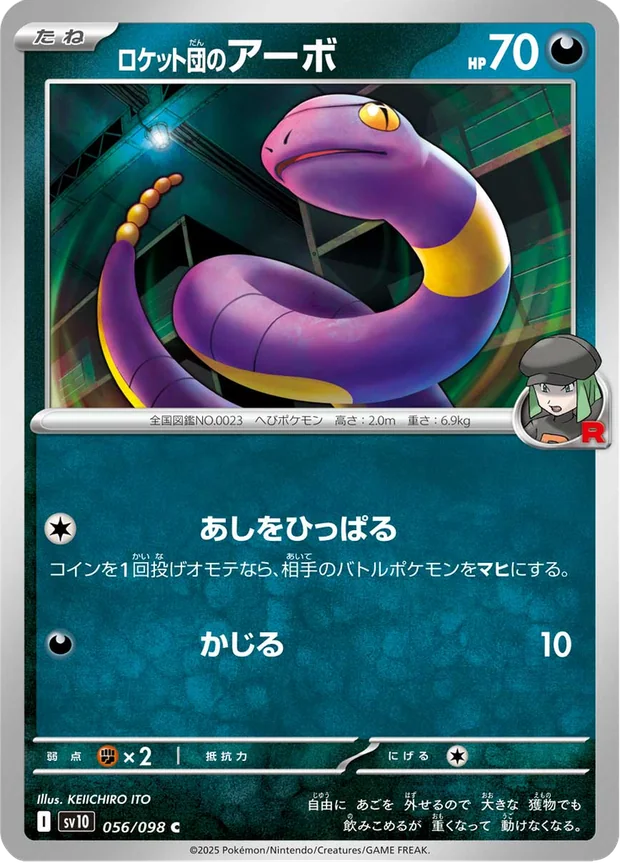 Team Rockets Ekans