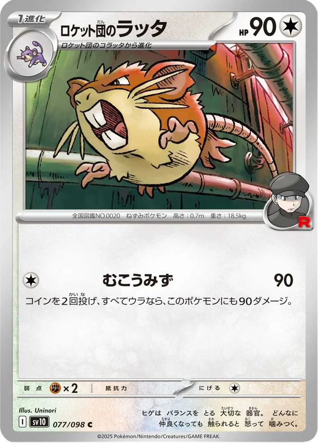 Team Rockets Raticate