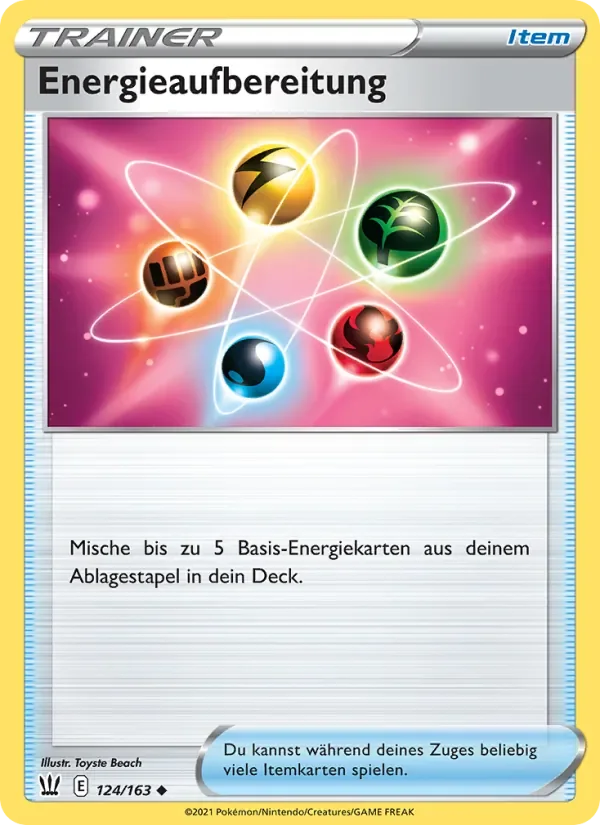 Energieaufbereitung
