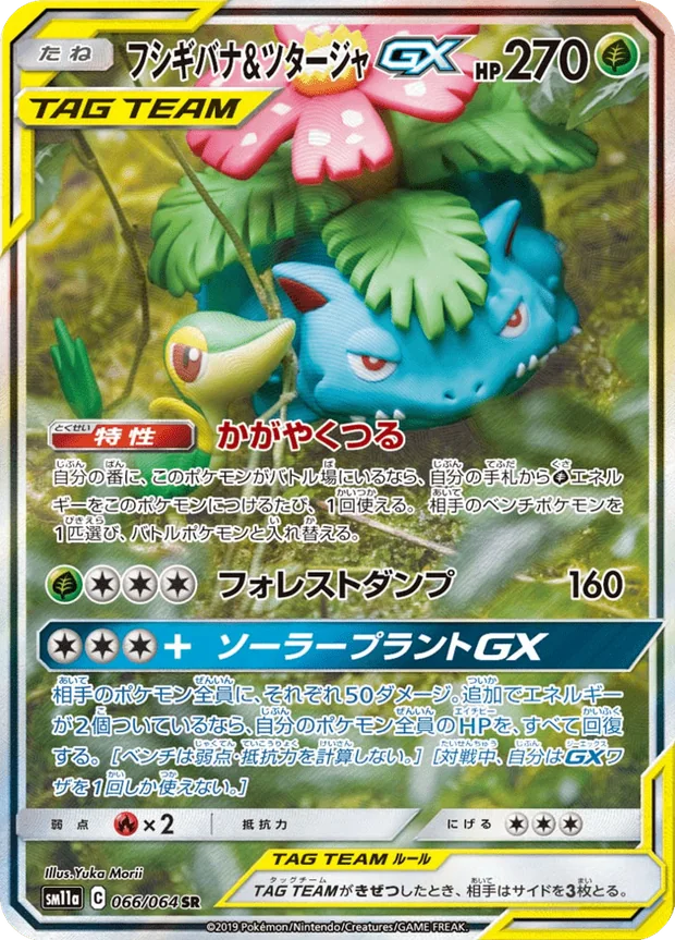 Venusaur Snivy GX
