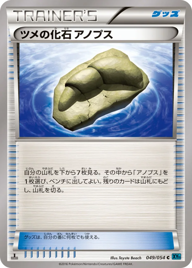 Anoriths Klauenfossil