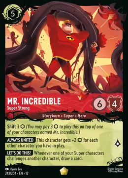 Mr. Incredible - Super Strong