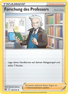 Forschung des Professors