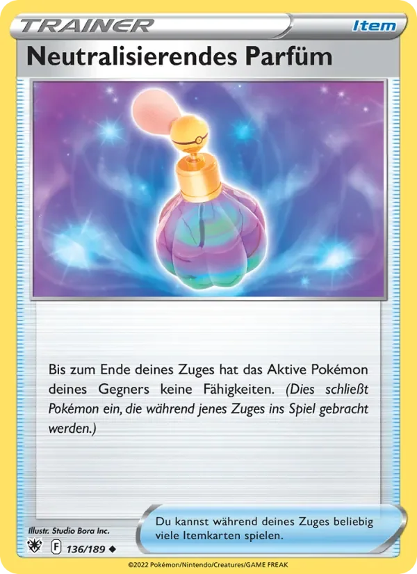 Neutralisierendes Parfüm