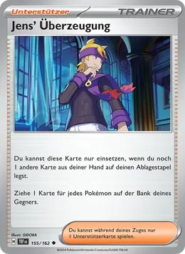 Jens' Überzeugung