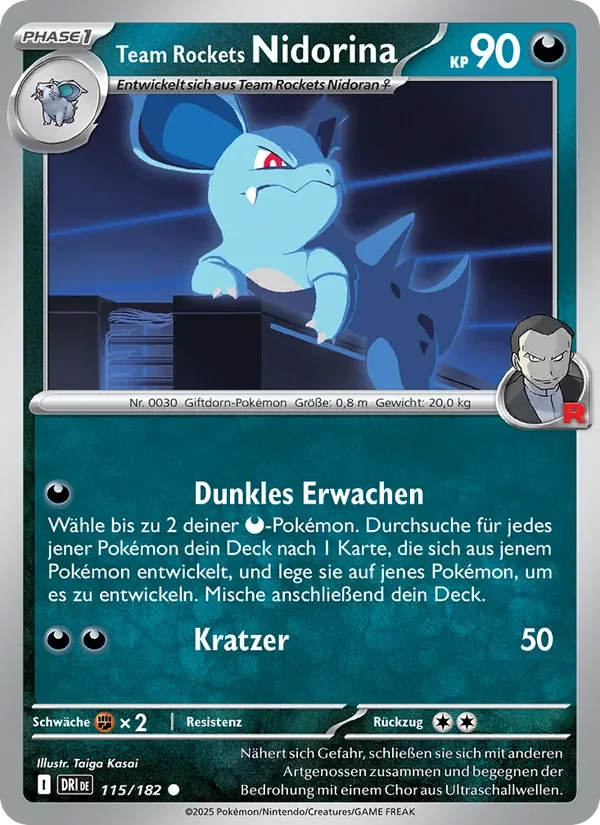 Team Rockets Nidorina