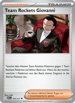 Team Rockets Giovanni