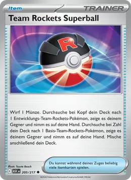 Team Rockets Superball