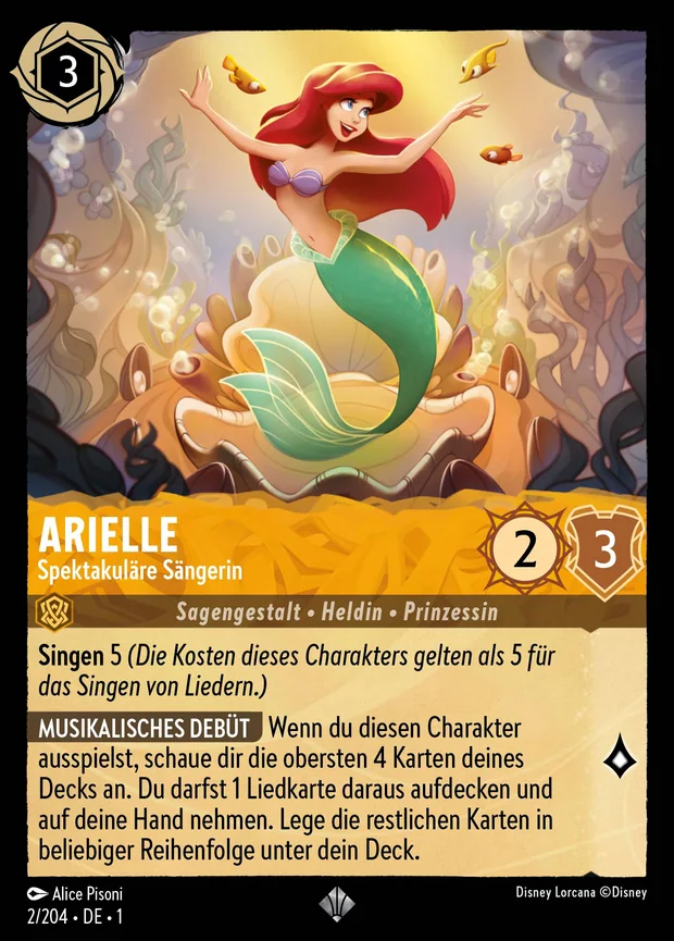 Arielle - Spektakuläre Sängerin