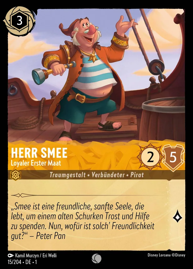 Herr Smee - Loyaler Erster Maat