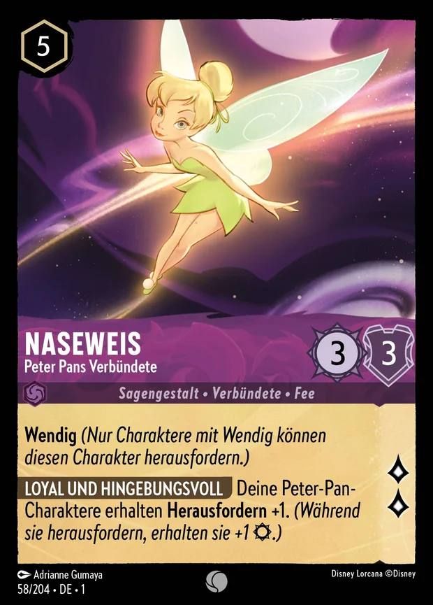 Naseweis - Peter Pans Verbündete