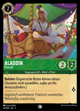 Aladdin - Prinz Ali