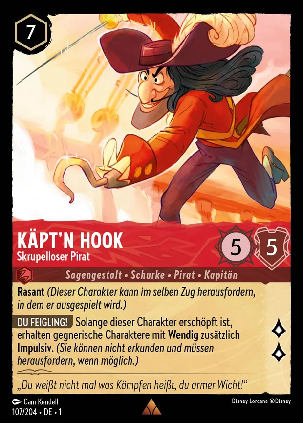 Käpt'n Hook - Skrupelloser Pirat