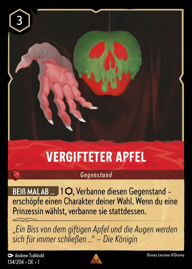 Vergifteter Apfel