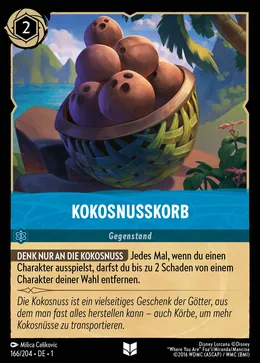 Kokosnusskorb