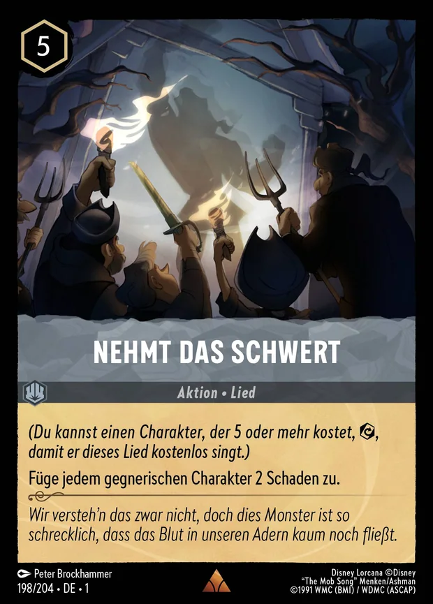 Nehmt das Schwert