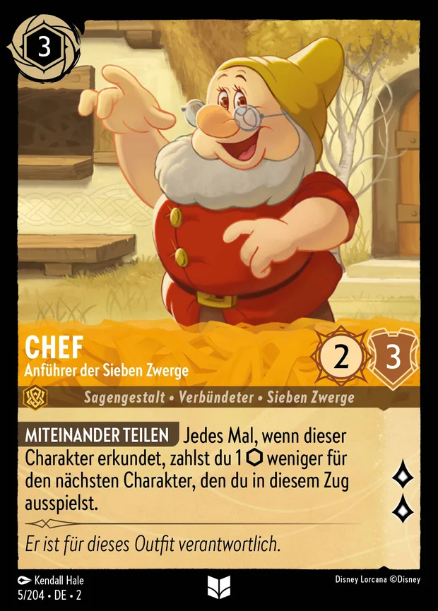 Chef - Anführer der Sieben Zwerge