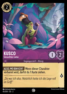 Kusco - Gesuchtes Lama