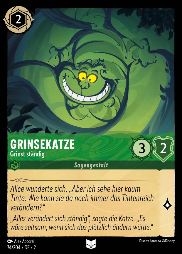 Grinsekatze - Grinst ständig