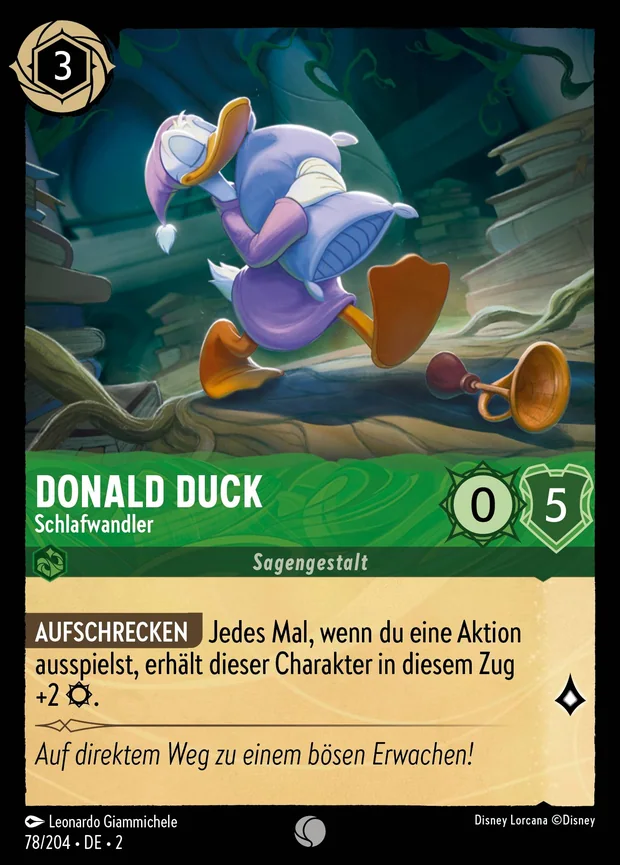 Donald Duck - Schlafwandler