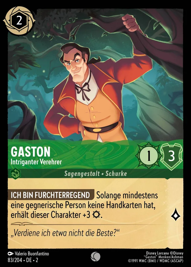 Gaston - Intriganter Verehrer