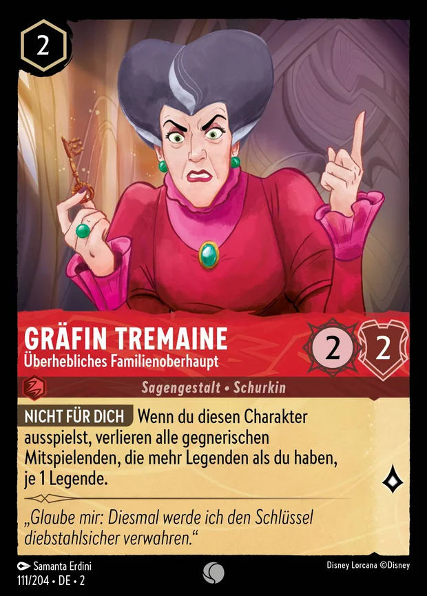 Gräfin Tremaine - Überhebliches Familienoberhaupt