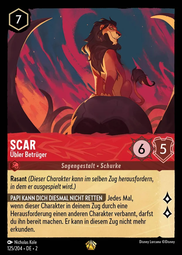 Scar - Übler Betrüger