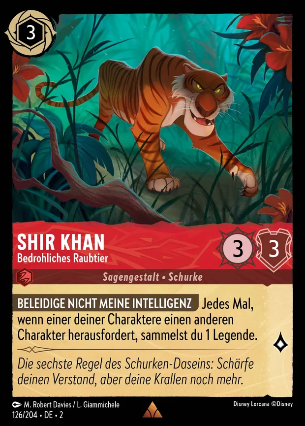 Shir Khan - Bedrohliches Raubtier