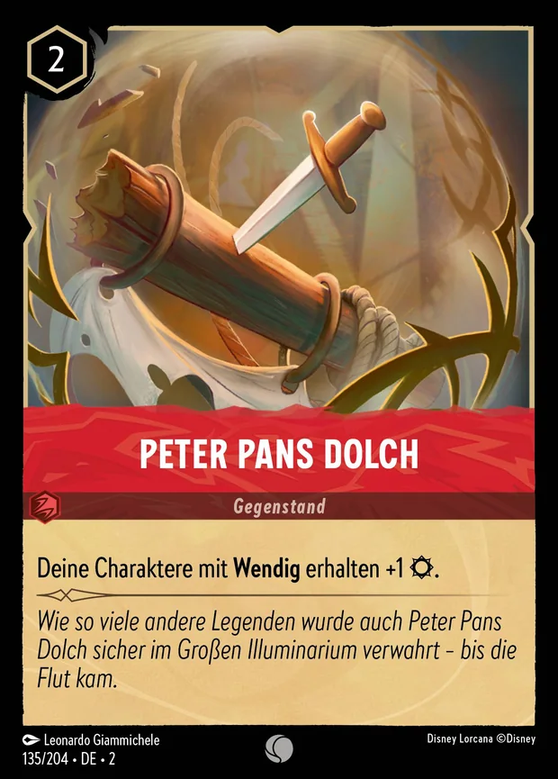Peter Pans Dolch