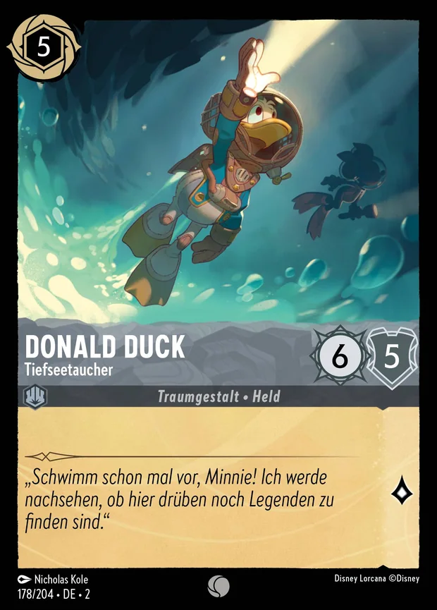Donald Duck - Tiefseetaucher