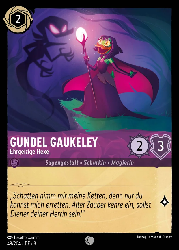 Gundel Gaukeley - Ehrgeizige Hexe