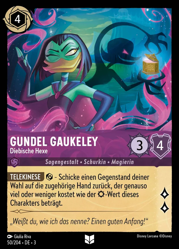 Gundel Gaukeley - Diebische Hexe